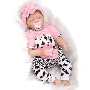 Wholesale Cloth Body Reborn Baby Doll FA-084C55