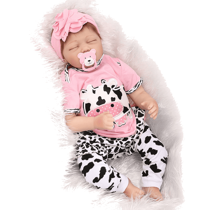 Wholesale Cloth Body Reborn Baby Doll FA-084C55