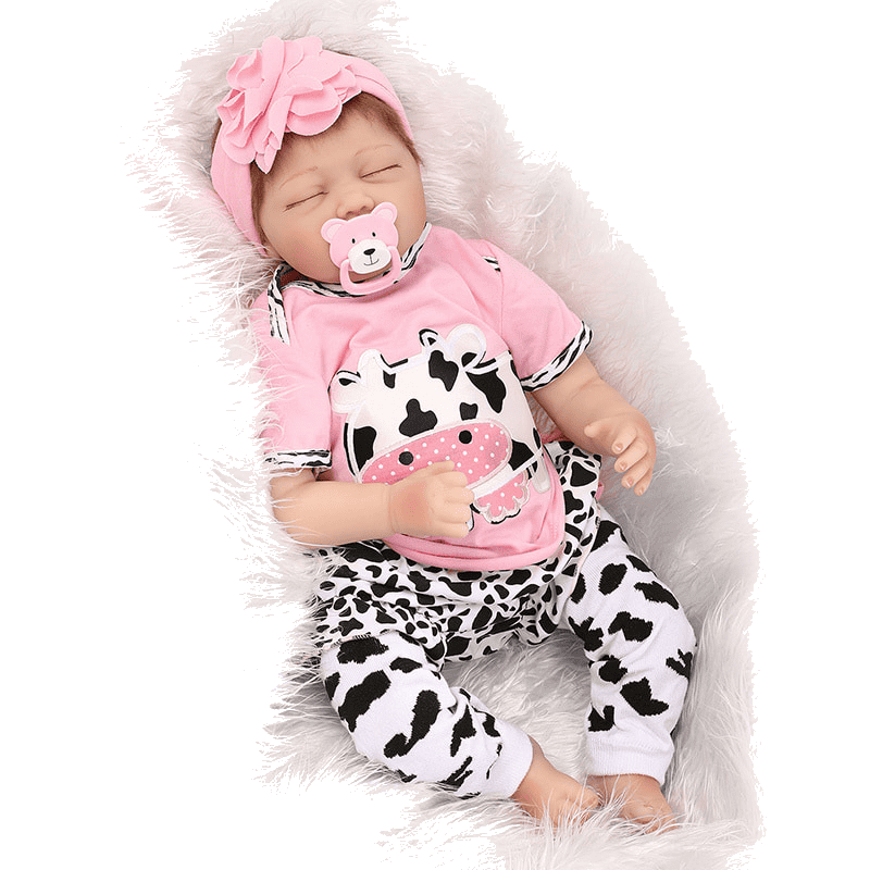 Wholesale Cloth Body Reborn Baby Doll FA-084C55