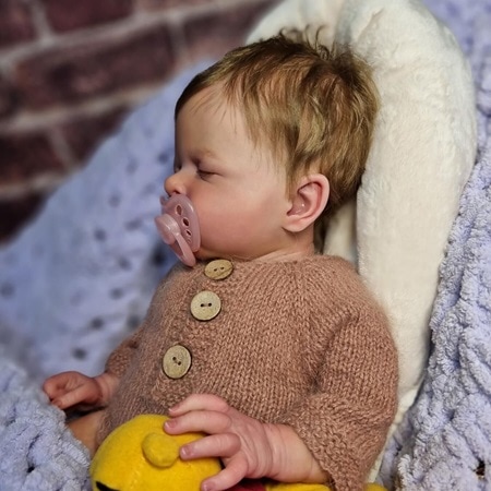 Wholesale Cloth Body Reborn Baby Doll FA-893