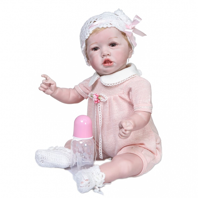 Wholesale Cloth Body Reborn Baby Doll FA-330C