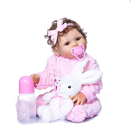 Wholesale Silicone Vinyl Reborn Baby Doll FA-056S