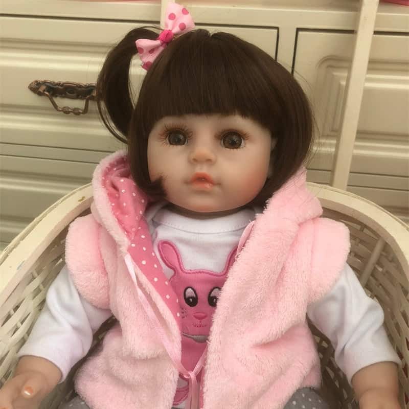 Wholesale Cloth Body Reborn Baby Doll FA-006C48