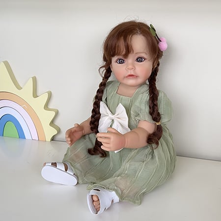 Wholesale Cloth Body Reborn Baby Doll FA-753