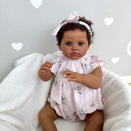 Wholesale Cloth Body Reborn Baby Doll FA-763